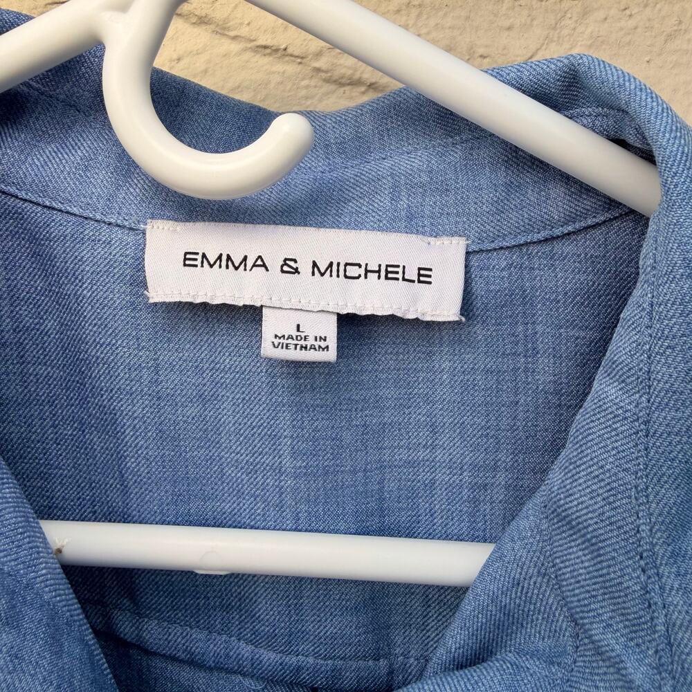 Emma & Michele light linen dress size: L - Picture 6 of 8